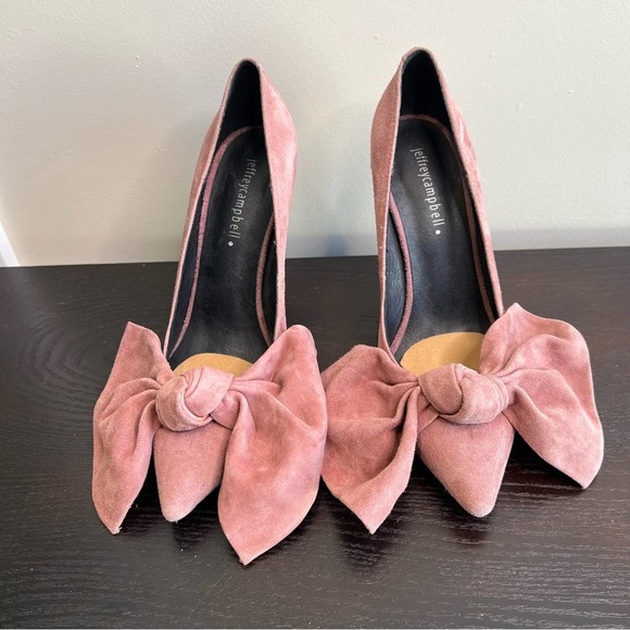 Jeffrey Campbell Pink Bow Heels - Picture 3 of 8